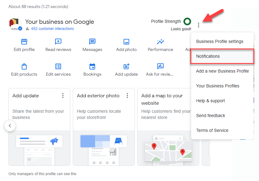 Optimised Google Business Profiles