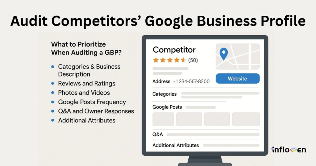 Audit Competitors’ Google Business Profiles (GBP)