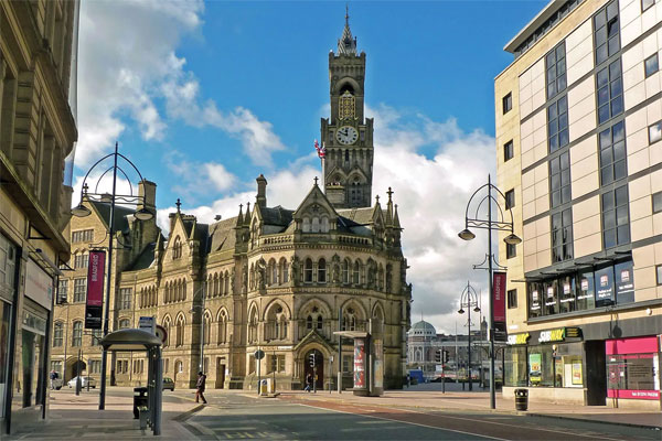 Bradford City, West Yorkshire, UK