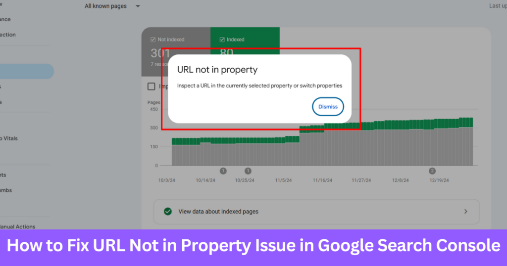 How to Fix URL Not in Property Issue in Google Search Console