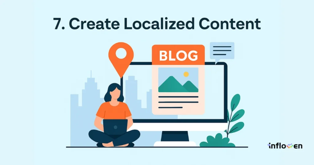 Create localize content for your niche
